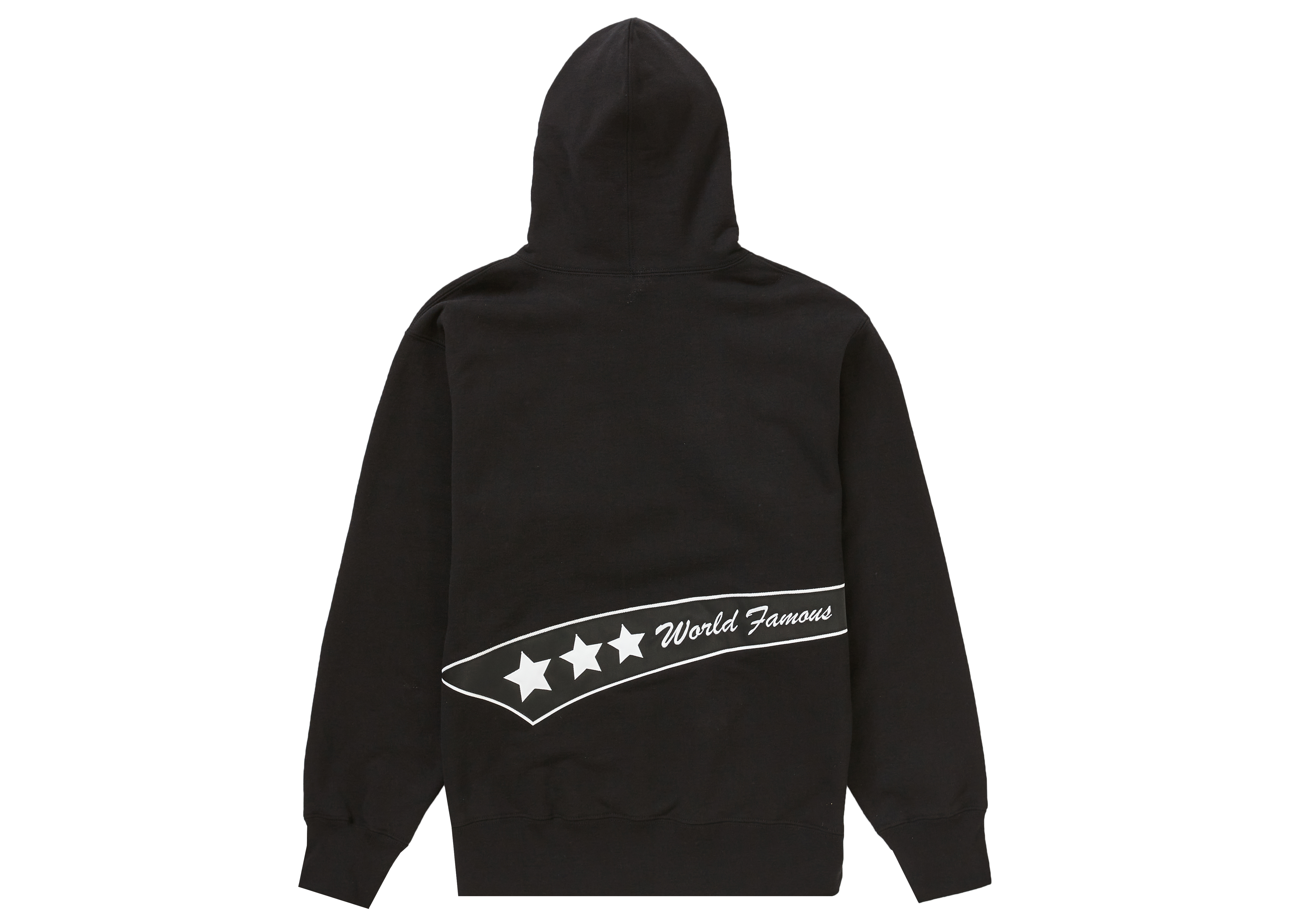 Supreme Tail Hooded Sweatshirt Black Men's - FW21 - GB