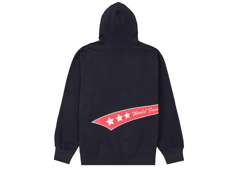 Tricolor hooded cheap sweatshirt supreme