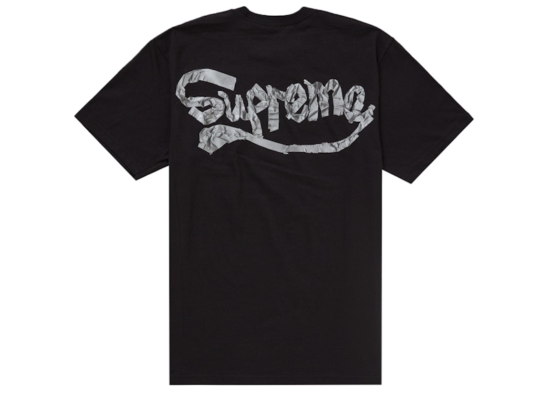 ★25SS WEEK18★Supreme Tape Tee Supreme Tape Tee Black Men's - SS25 - US