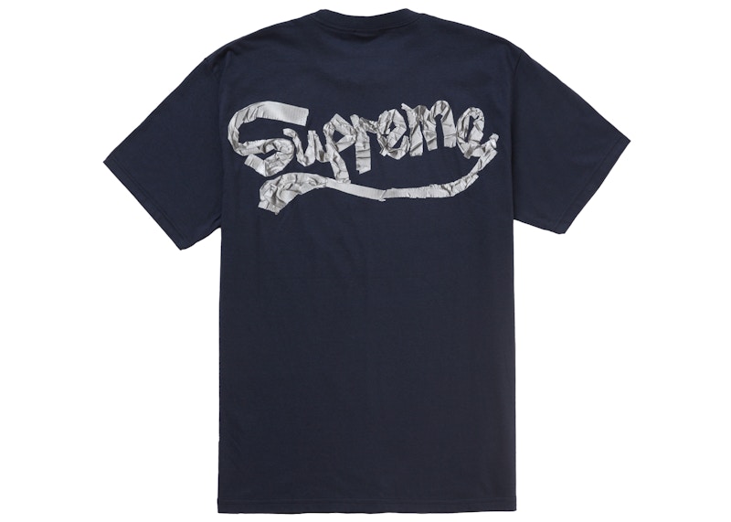 Supreme Tape Tee Black Men's - SS25 - US