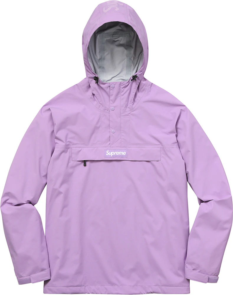Supreme Sequin Logo Hooded Sweatshirt Dust Lavender Men's - SS17 - US