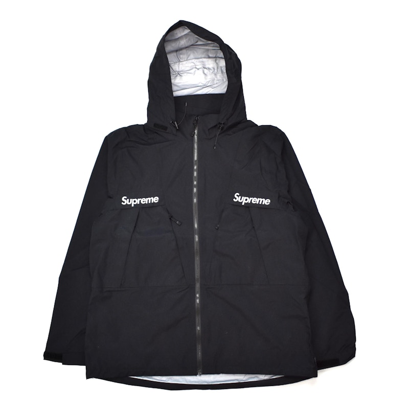 17SS Supreme Taped Seam Jacket BLACK 美品L | www.innoveering.net