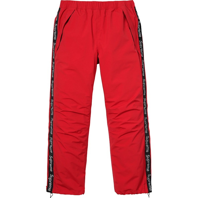 Supreme Taped Seam Pant Red Men s FW17 US