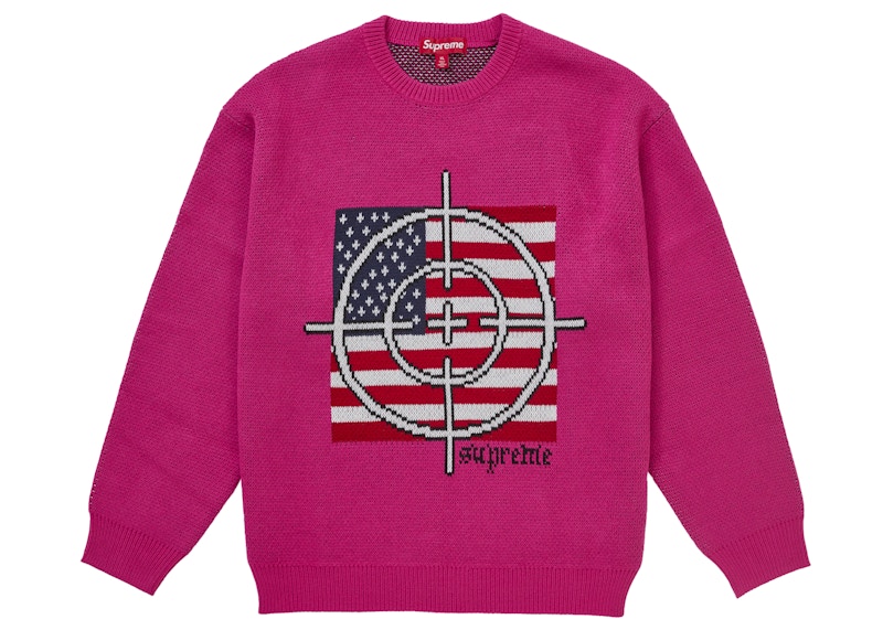 Supreme Target Sweater M ターゲットセーター 25fw Supreme Target Sweater Pink Men's - FW25 - US