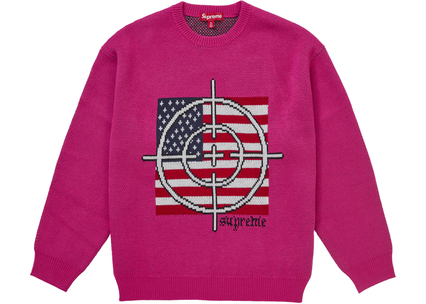Supreme Target Sweater Pink Men's FW25 GB