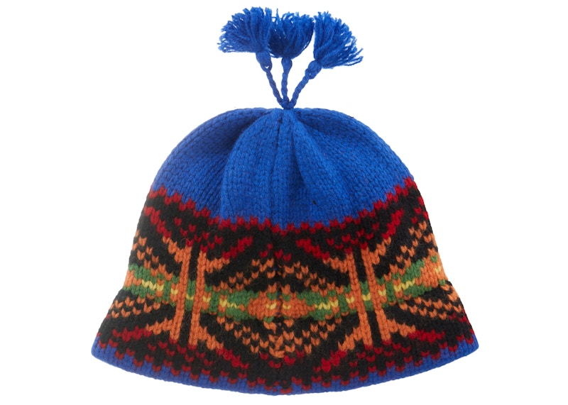 Supreme Tassel Beanie Royal - FW22 - GB