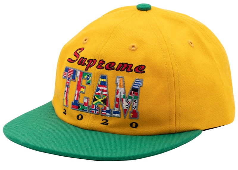 Supreme Supreme Team 6-Panel Yellow - SS20 - US