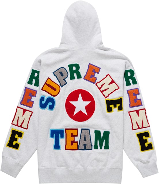 Supreme Chenille Arc Logo Hooded Sweatshirt Medium