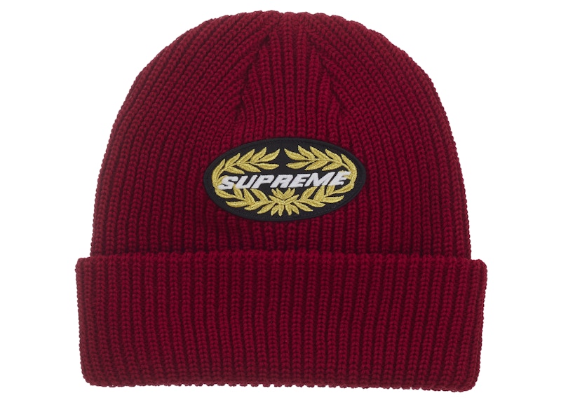 Pre-owned Supreme Terminal Beanie In Red