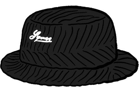 Supreme Terry Corduroy Crusher Black - SS21 - JP Supreme Terry Corduroy Crusher Black - SS21 - JP