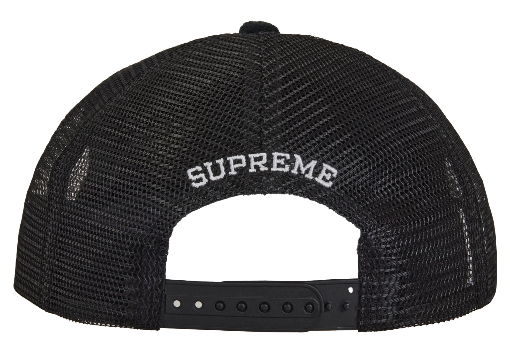 日本産】 Mesh Terry supreme 帽子 Back Black 5-Panel 帽子 ...