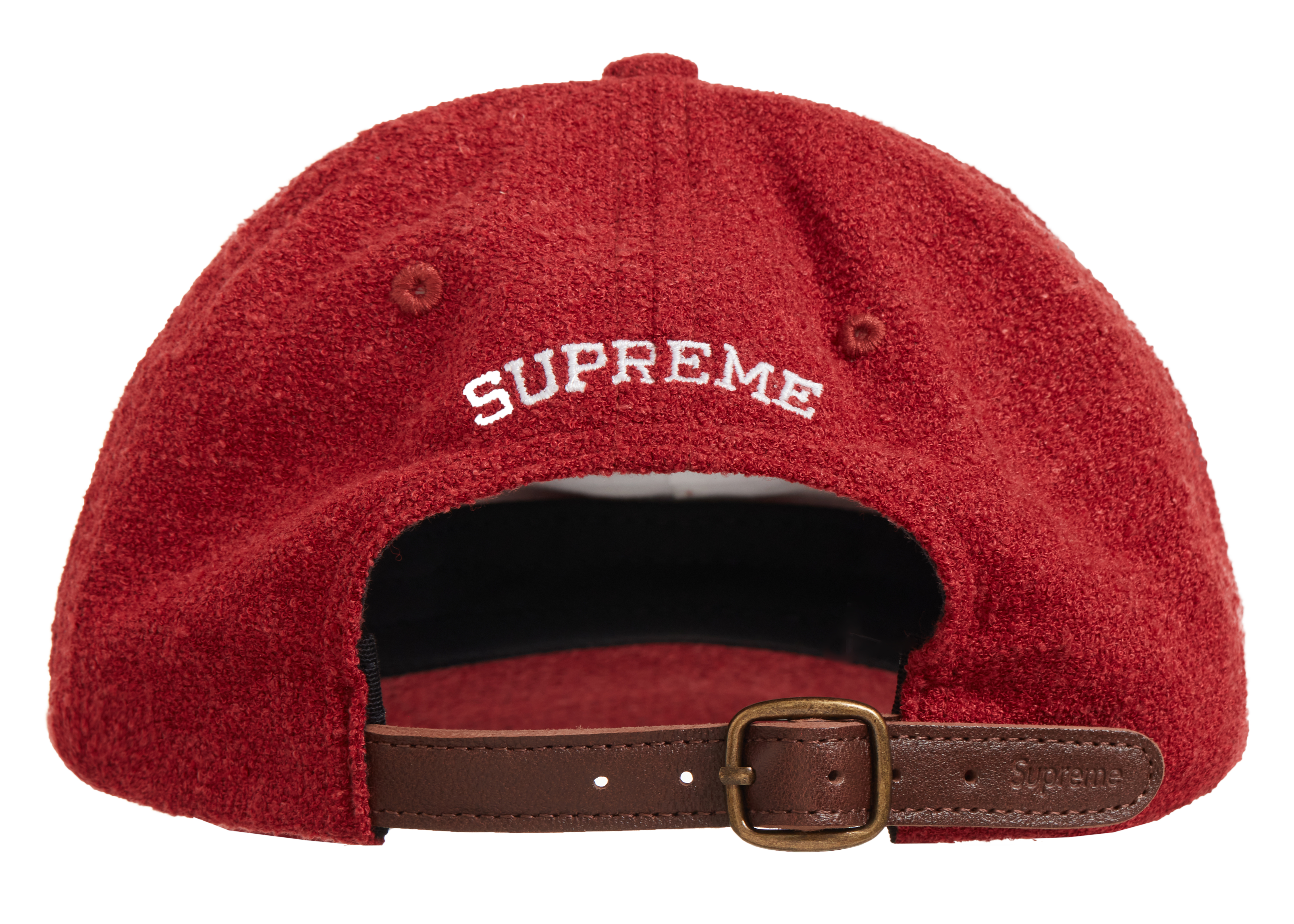 Supreme Terry S Logo 6-Panel Red - SS21 - US