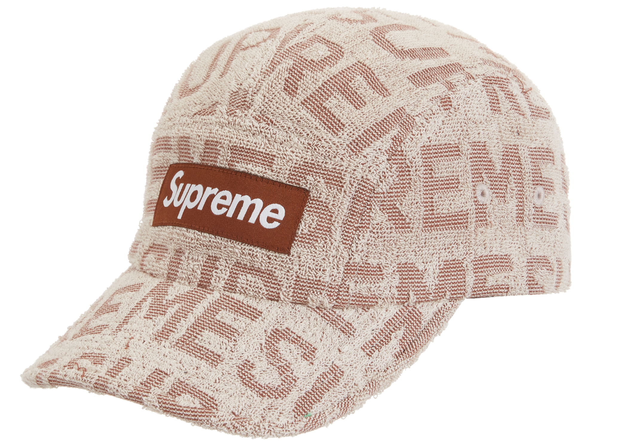 Supreme Terry Spellout Camp Cap Beige - SS22 - US