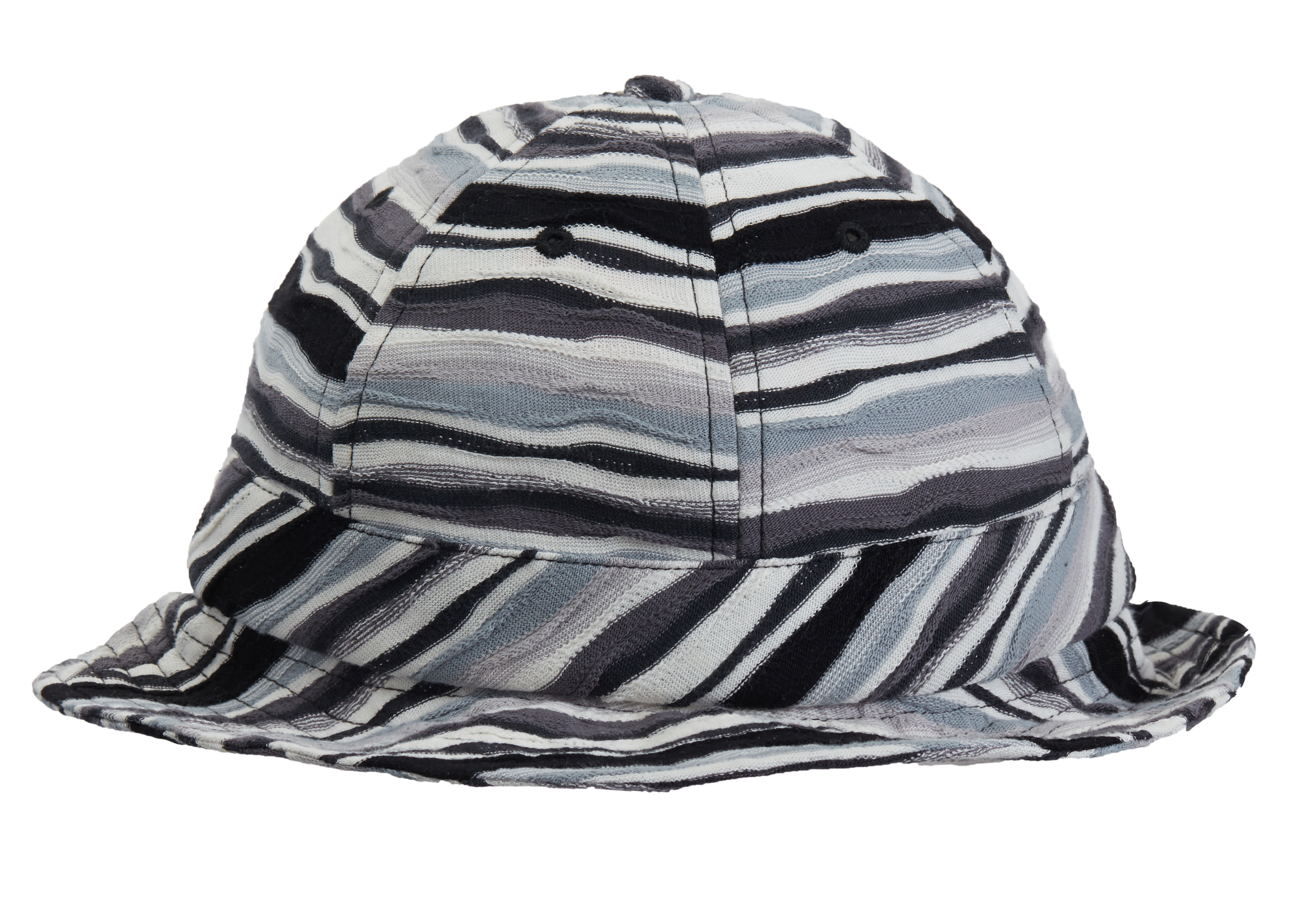Supreme Textured Stripe Bell Hat Black - FW19 - US