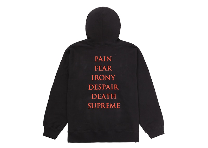 Supreme death 2024 hoodie