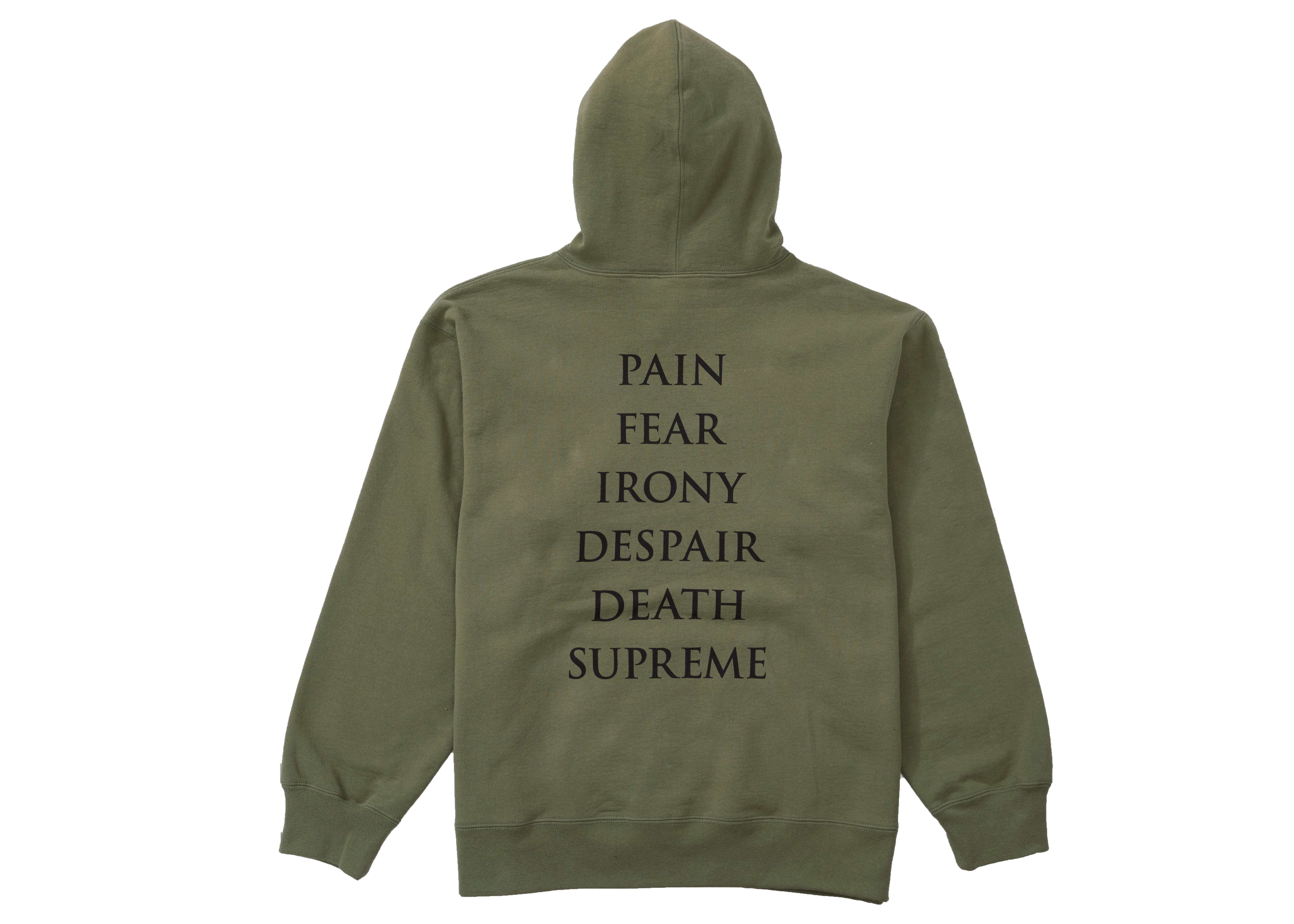 Supreme The Crow Hooded Sweatshirt Light Olive Men's - FW21 - US