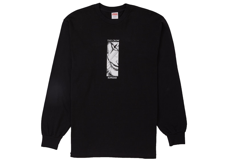 Supreme The Crow L/S Tee Black Men's - FW21 - US