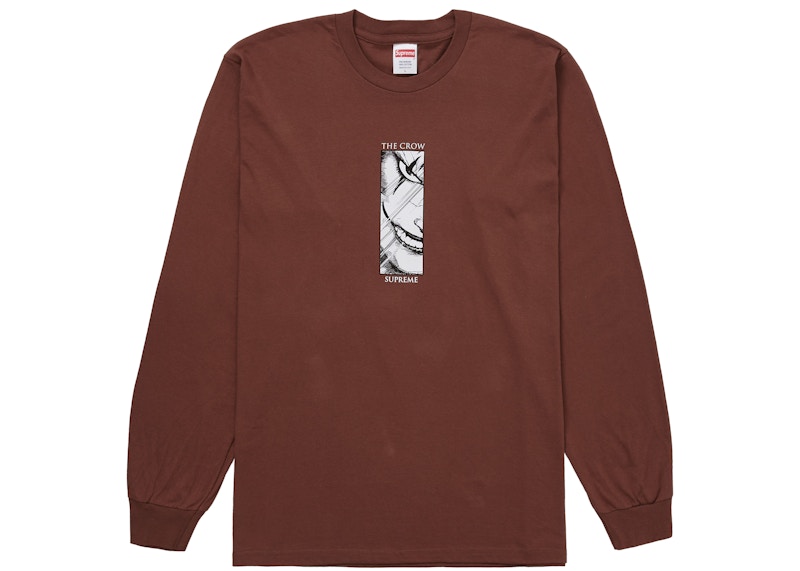 Supreme The Crow L/S Tee Brown Men's - FW21 - US