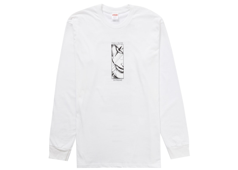 Supreme The Crow L/S Tee White Men's - FW21 - US