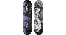 Supreme The Crow Skateboard Deck Set Crushed/Eyes