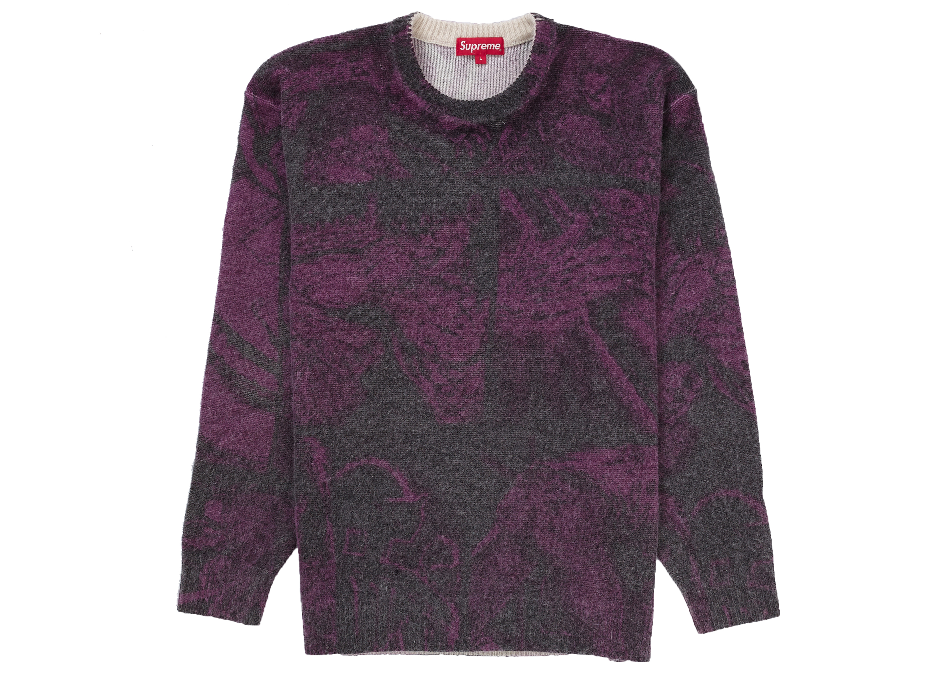Supreme The Crow Sweater Purple