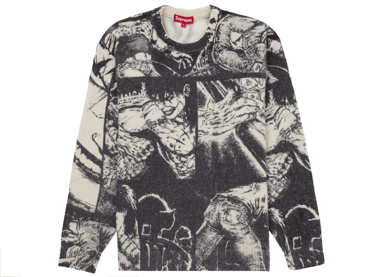 メンズsupreme 21AW The Crow Sweater white