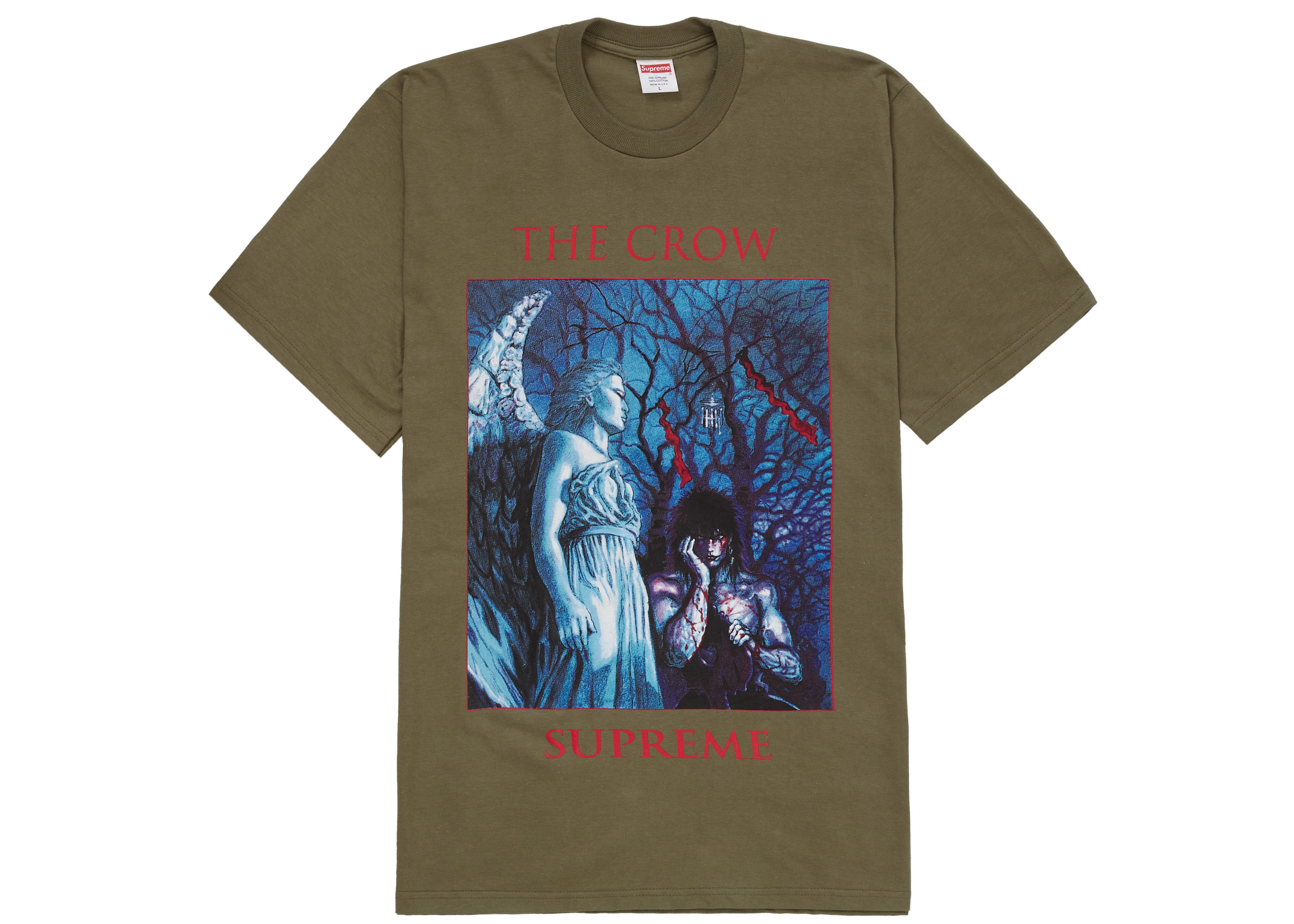 修斗さん。Supreme The Crow Tee Light Olive - Tシャツ/カットソー