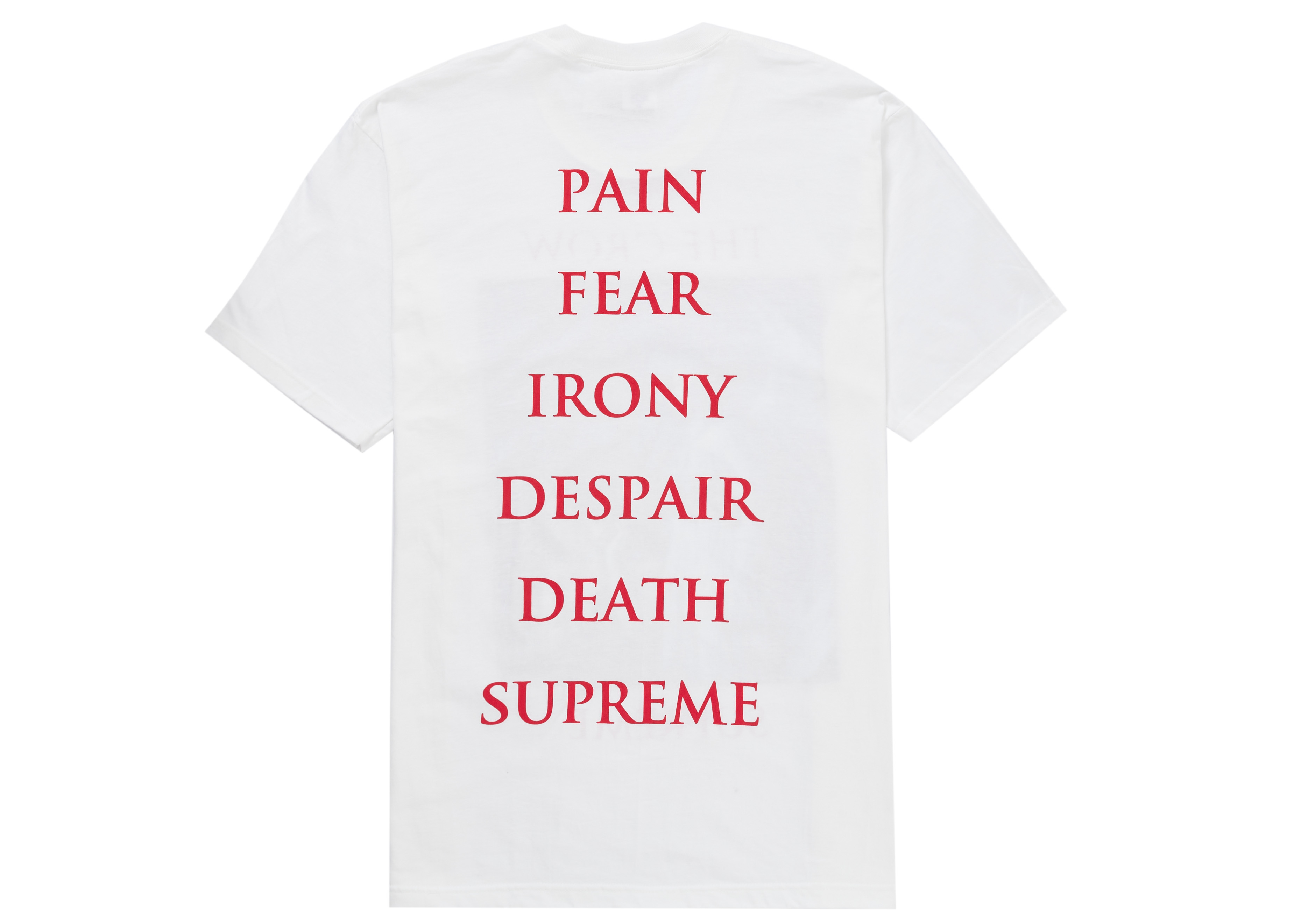 Supreme The Crow Tee White Men's - FW21 - US