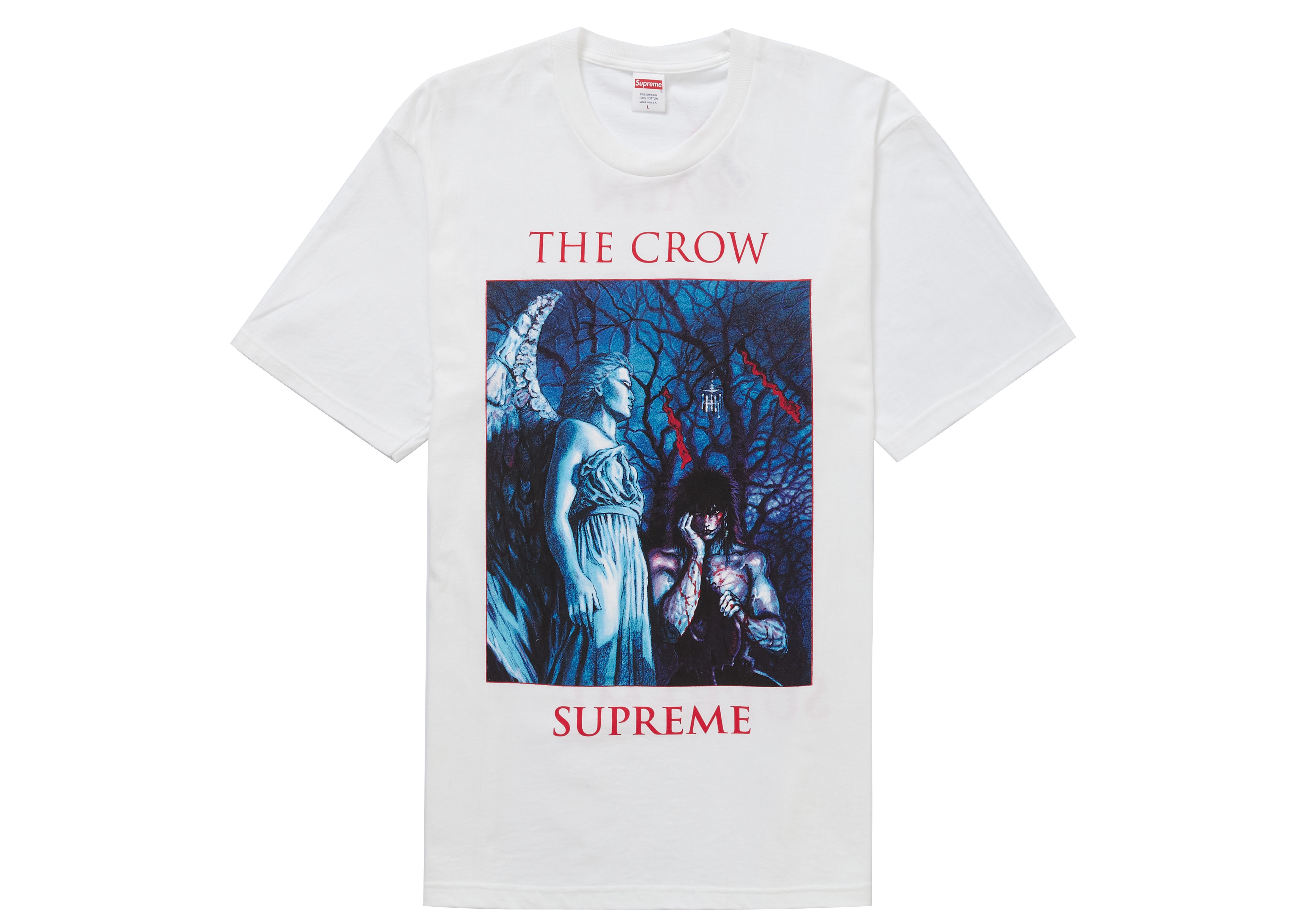 Supreme The Crow Tee White