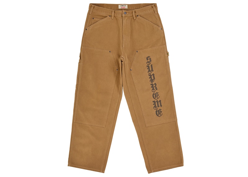 Supreme double knee PEACE様専 Supreme The Great China Wall Double Knee Painter Pant Brown メンズ