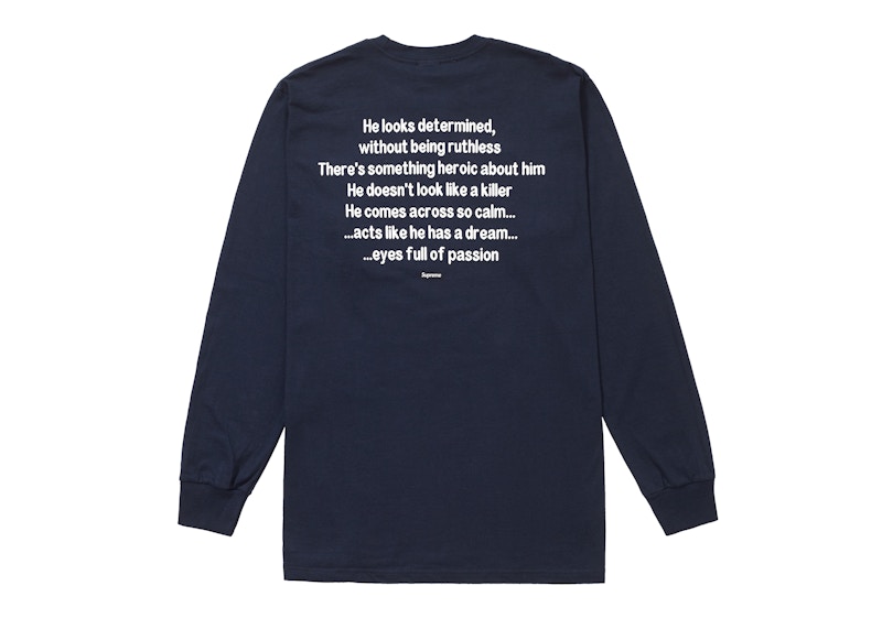 Supreme The Killer L/S Tee Navy