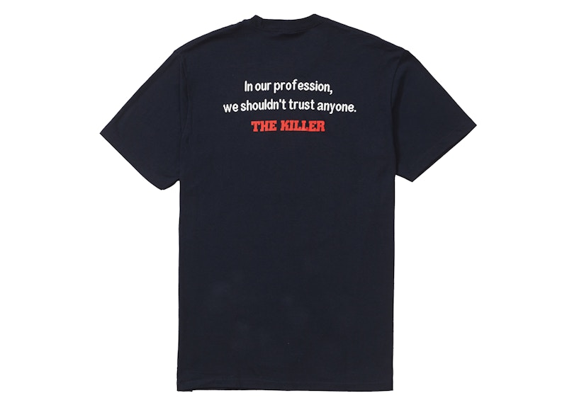 即納最安値☆Supreme The Killer Tee Navy Mサイズ☆ Tシャツ/カットソー(半袖/袖なし)