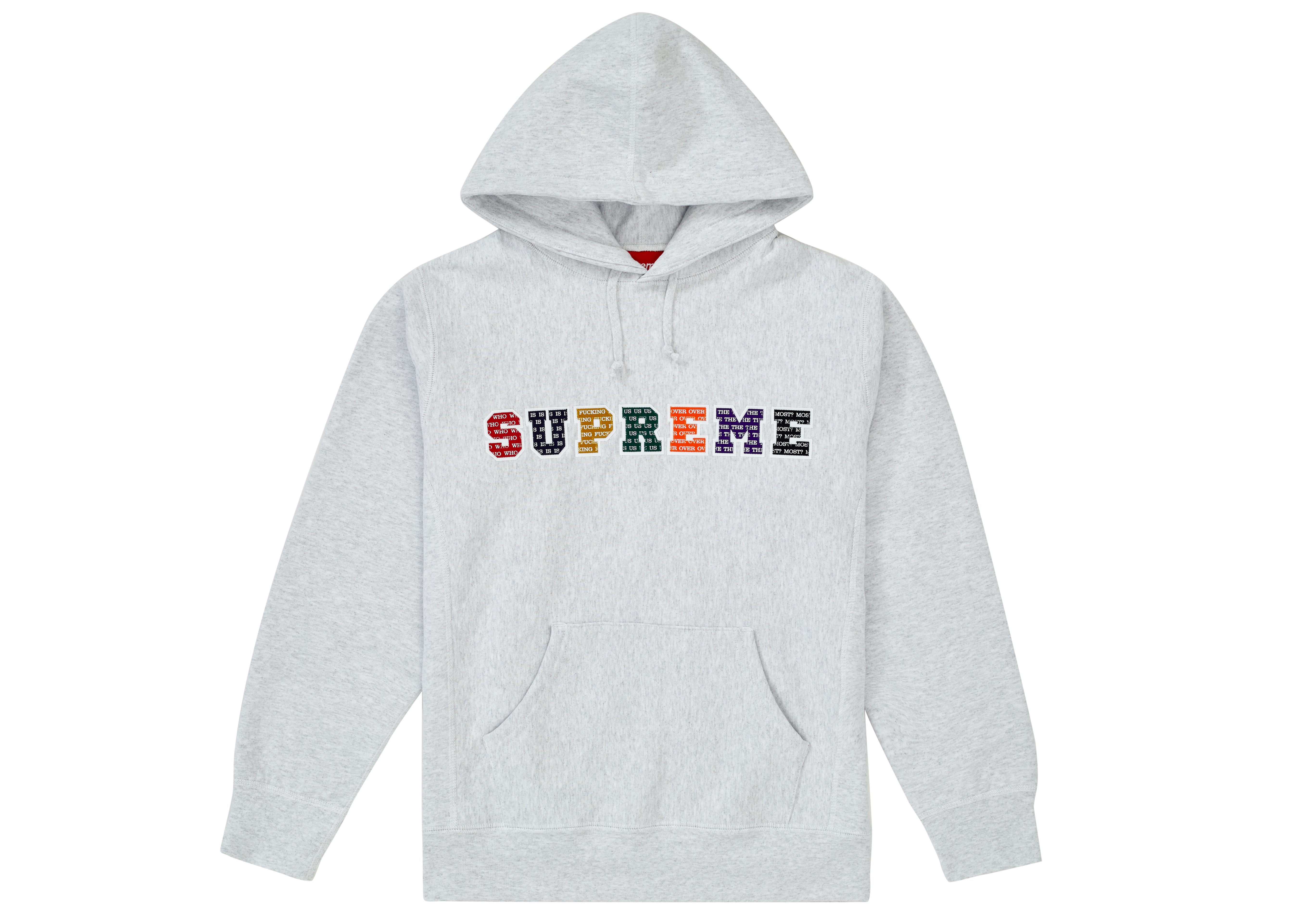 Supreme The Most Hooded Sweatshirt Ash Grey メンズ - FW19 - JP
