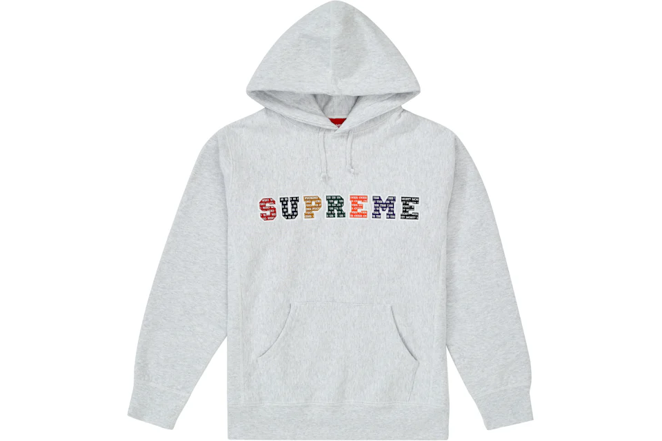 Supreme The Most Hooded Sweatshirt Ash Grey