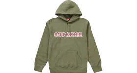 Supreme The Most Hooded Sweatshirt Light Olive