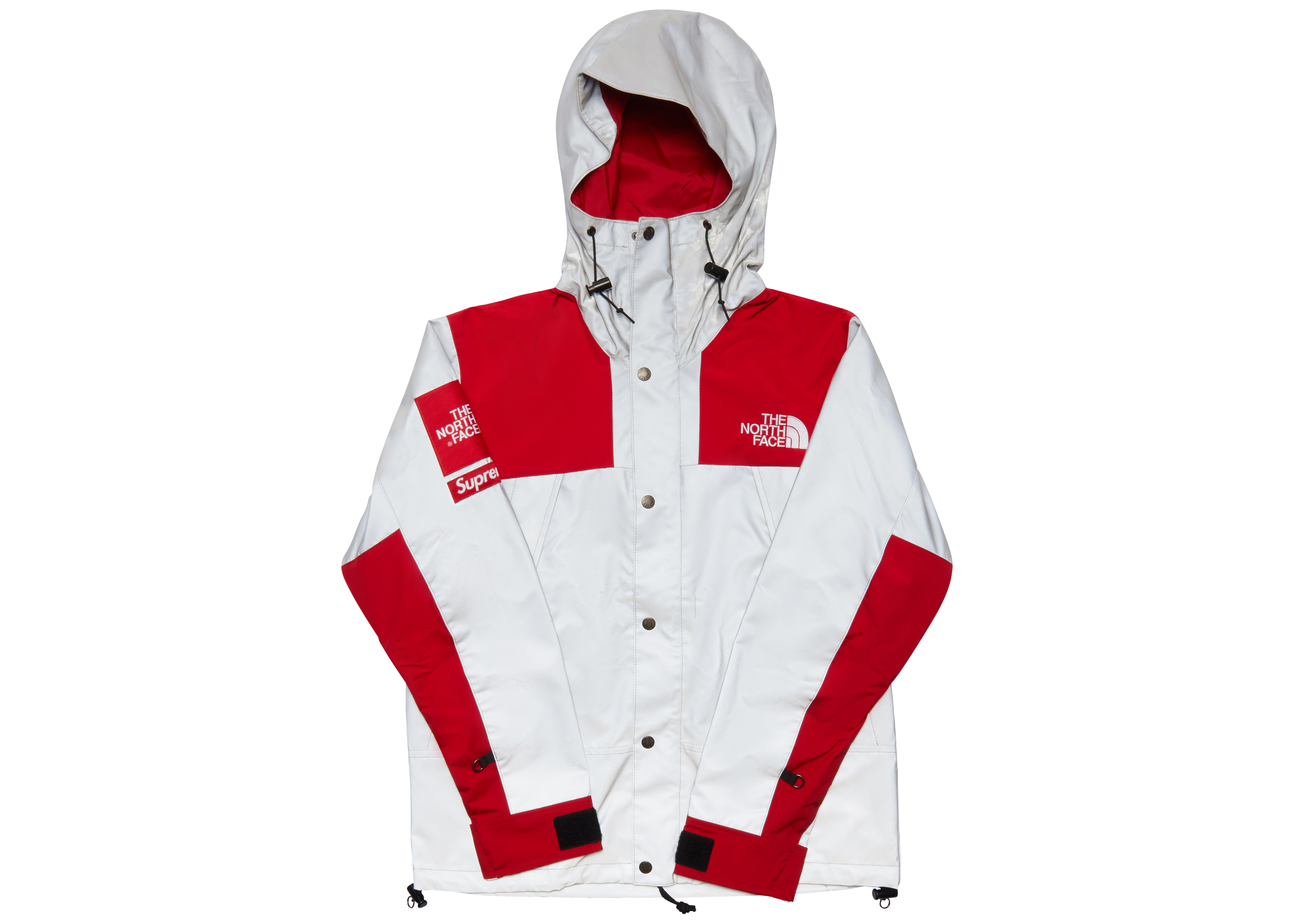 north face reflective hoodie
