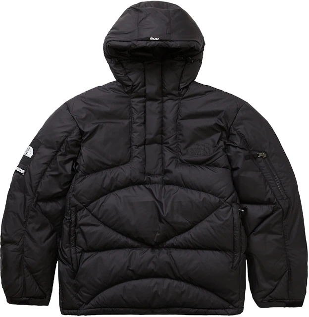 Supreme The North Face 800-Fill Half Zip Hooded Pullover Black FW22 - ES