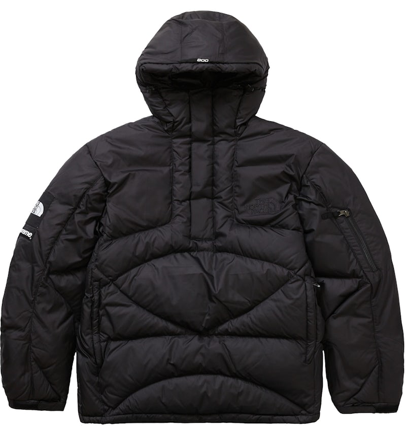 Supreme The North Face 800-Fill Half Zip Hooded Pullover Black