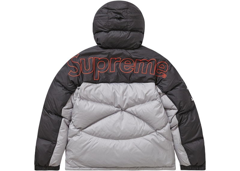 Supreme The North Face 800-Fill Half Zip Hooded Pullover Grey ...