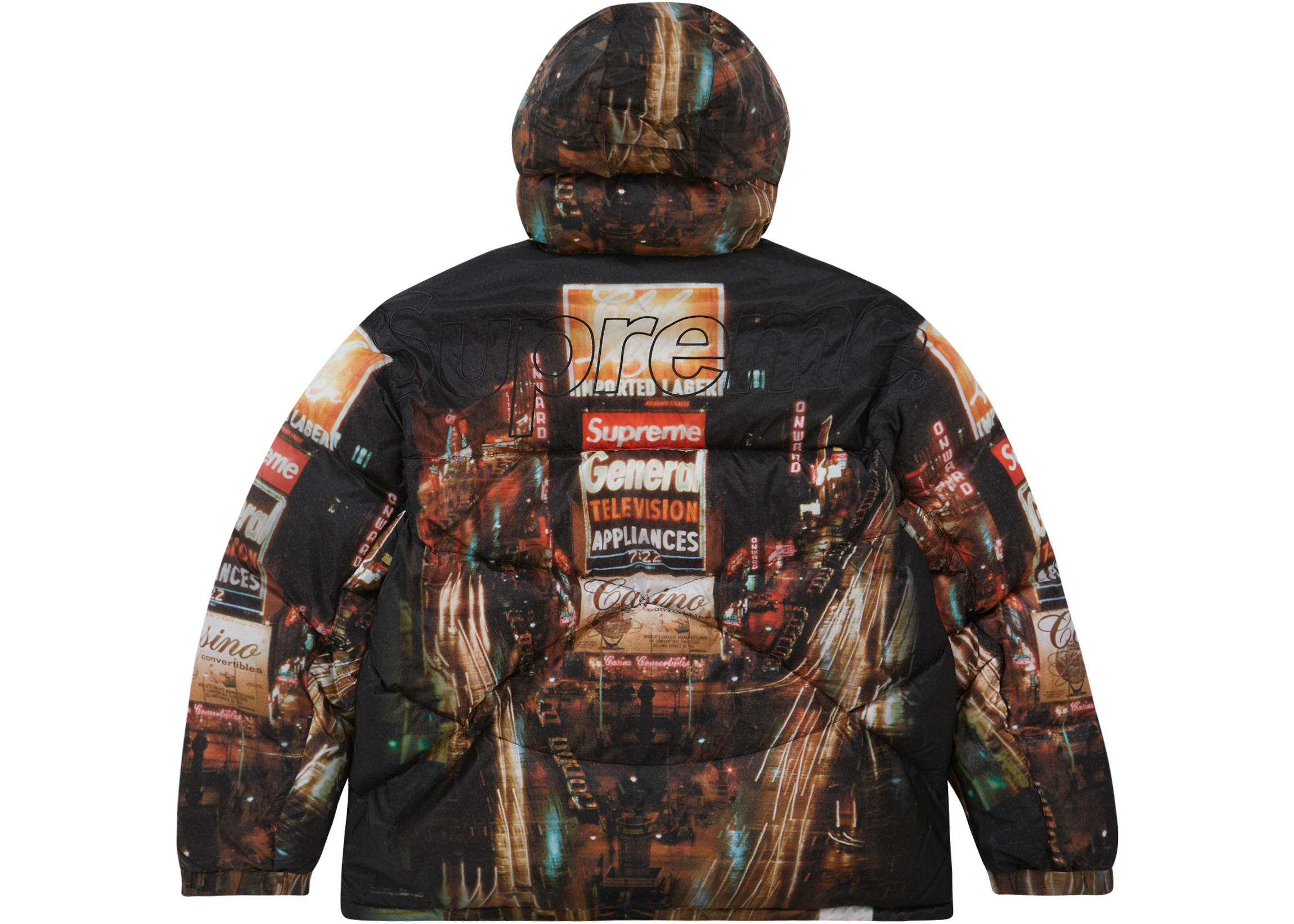 Supreme The North Face 800-Fill Half Zip Hooded Pullover Times 