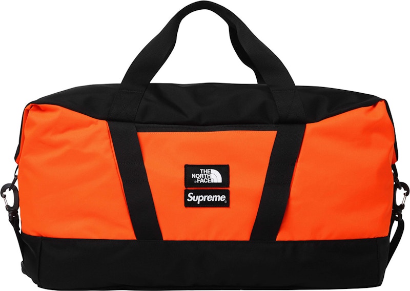 supreme north face duffle bag