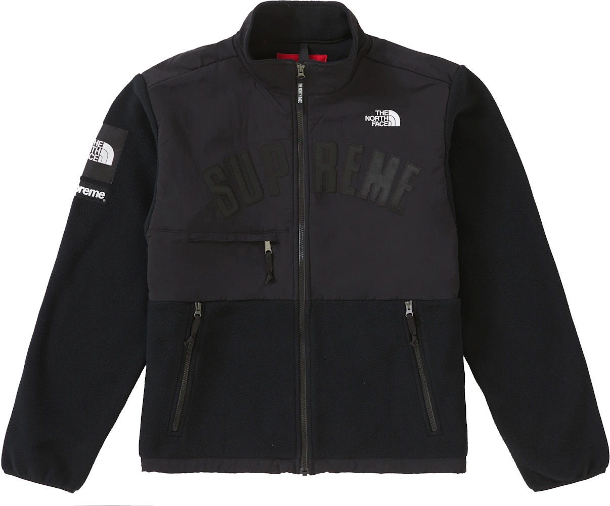 Supreme The North Face Arc Logo Denali Fleece Jacket Black Men's - SS19 - US
