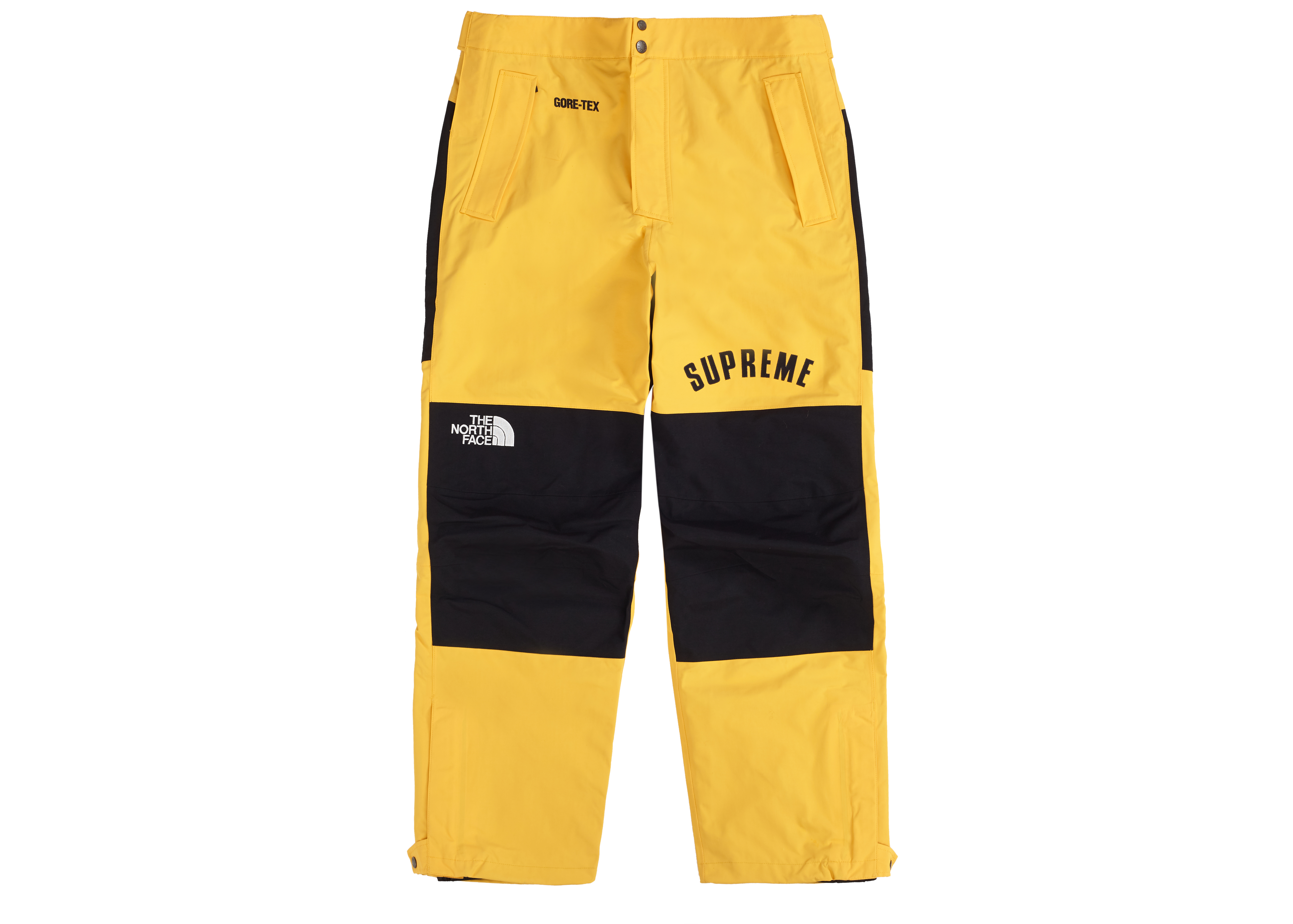 Supreme The North Face Arc Logo Mountain Pant Yellow Men's - SS19 - US