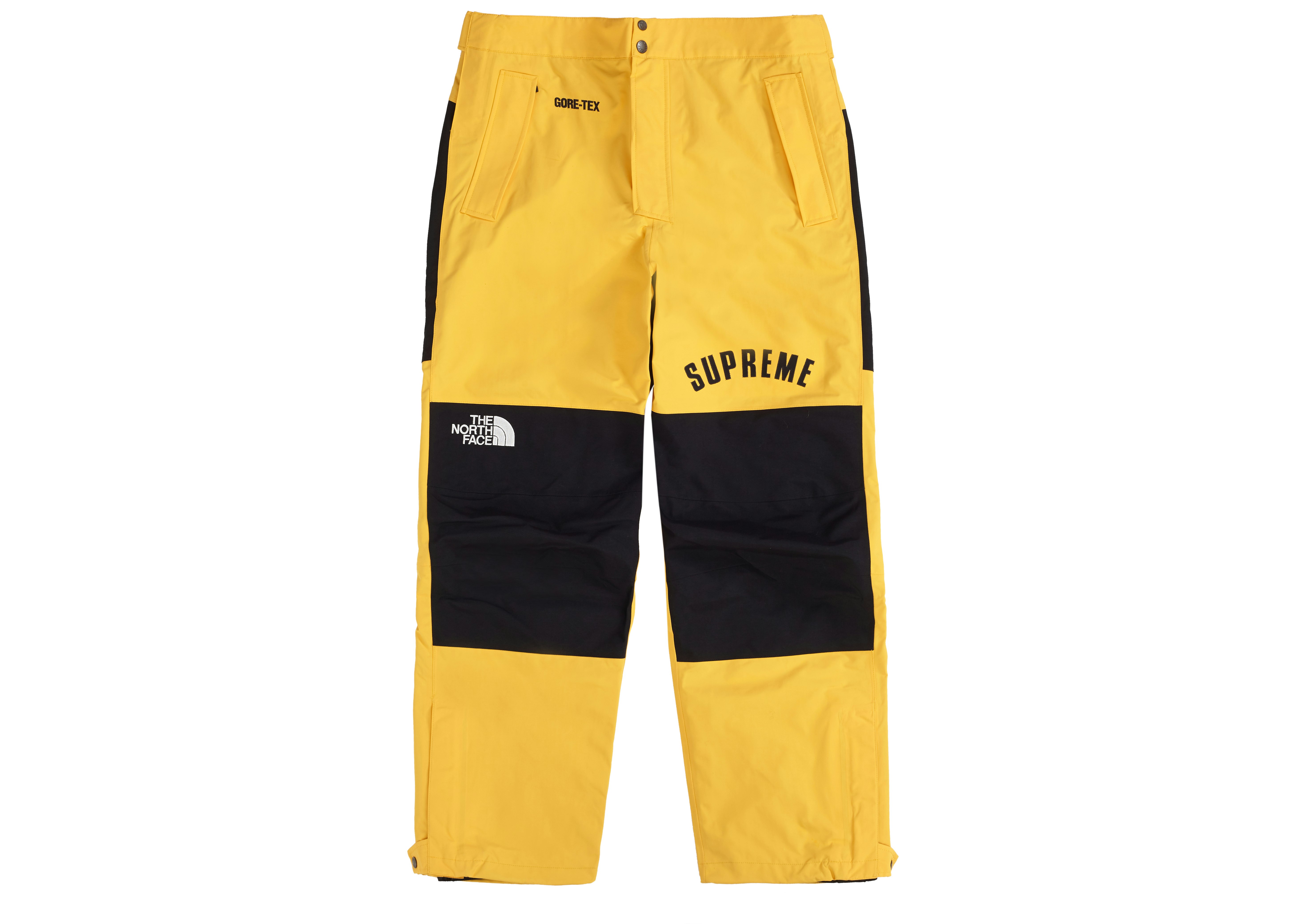 Supreme The North Face Arc Logo Mountain Pant Yellow SS19 Men's US