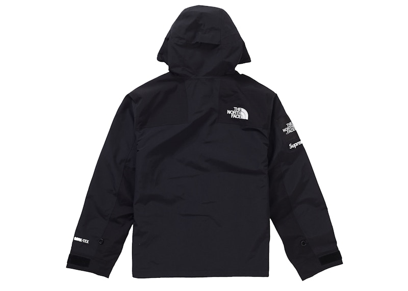 supreme the north face arc logo mountain parka red