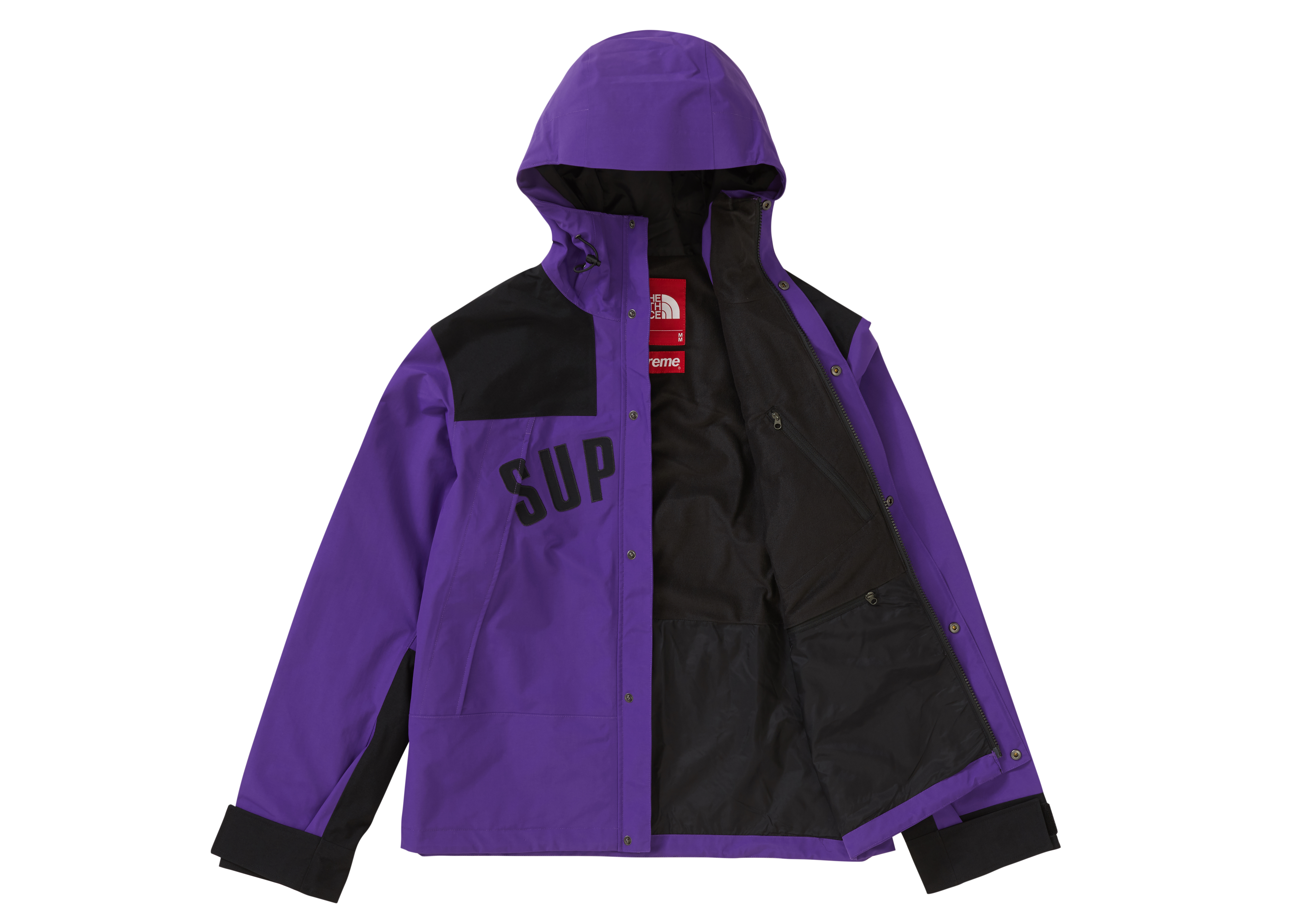 Supreme The North Face Arc Logo Mountain Parka Purple 男士- SS19 - TW