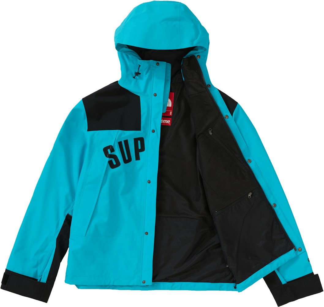 Supreme The North Face Arc Logo Mountain Parka Teal - SS19