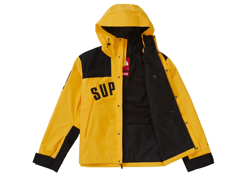 Supreme The North Face Arc Logo JKT M 黄色 - マウンテンパーカー