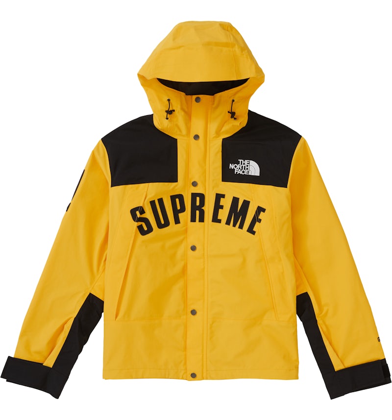 Mens Jacket Supreme X North Face Gold Jacket Supreme The North