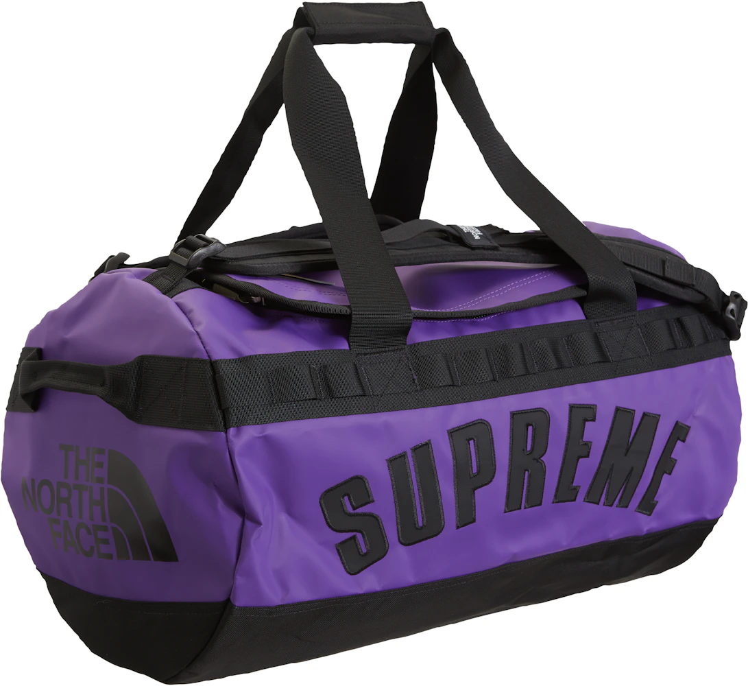 Supreme The North Face Arc Logo Small Base Camp Duffle Bag Red